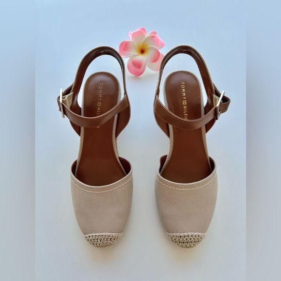 TOMMY HILFIGER Espadrilles High Heels - Picture 8 of 8